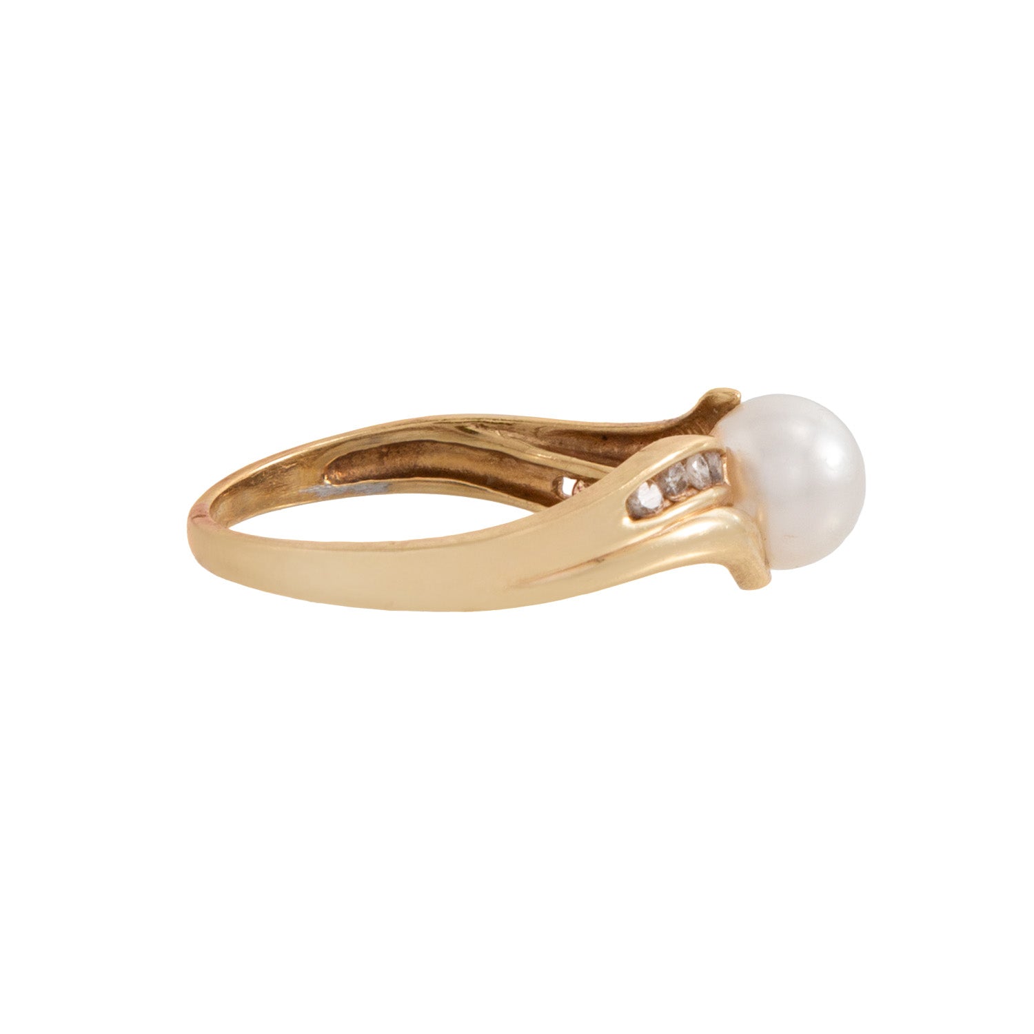 Juego de Anillo Y Aretes Con Perlas - Boutique San Agustín