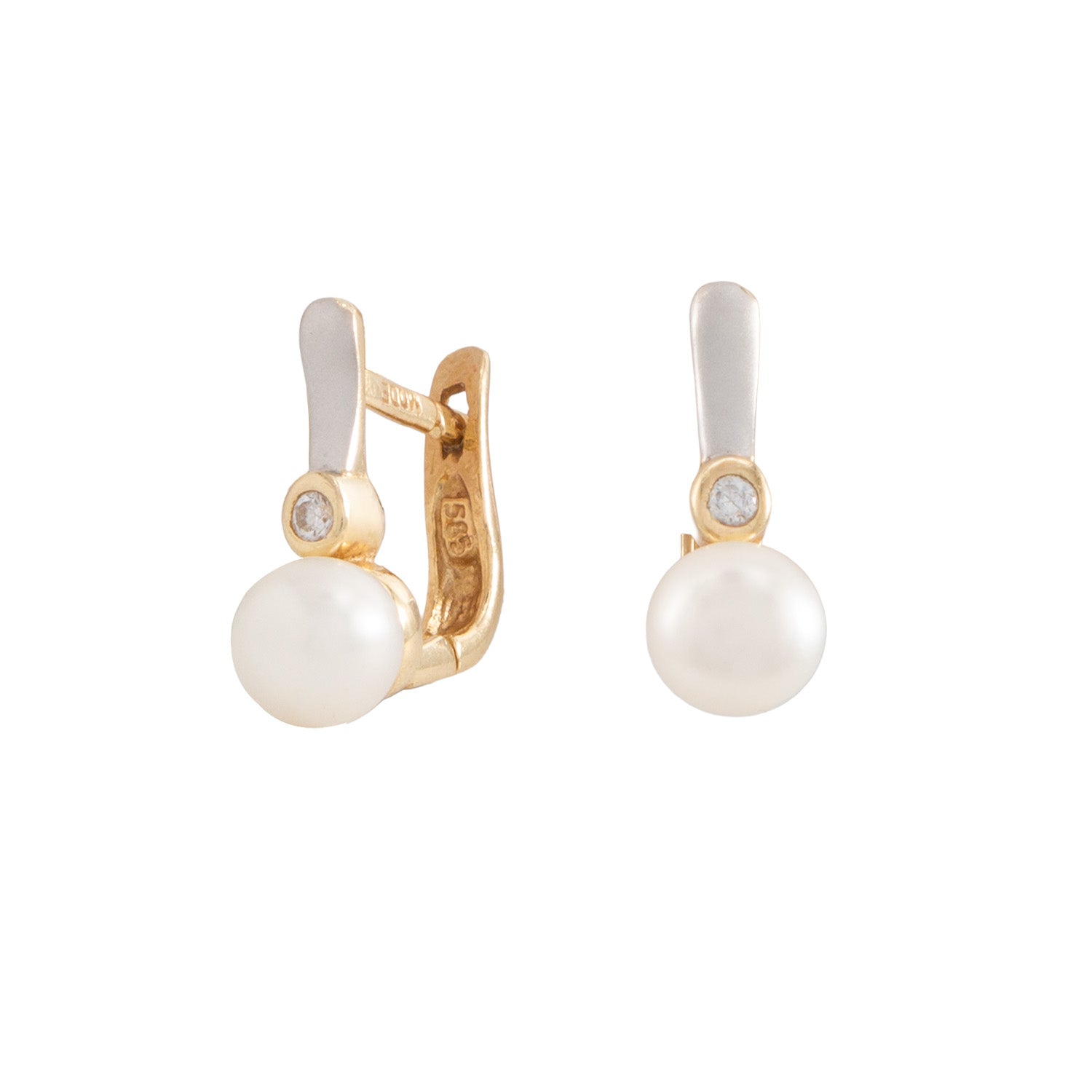 Juego de Anillo Y Aretes Con Perlas - Boutique San Agustín