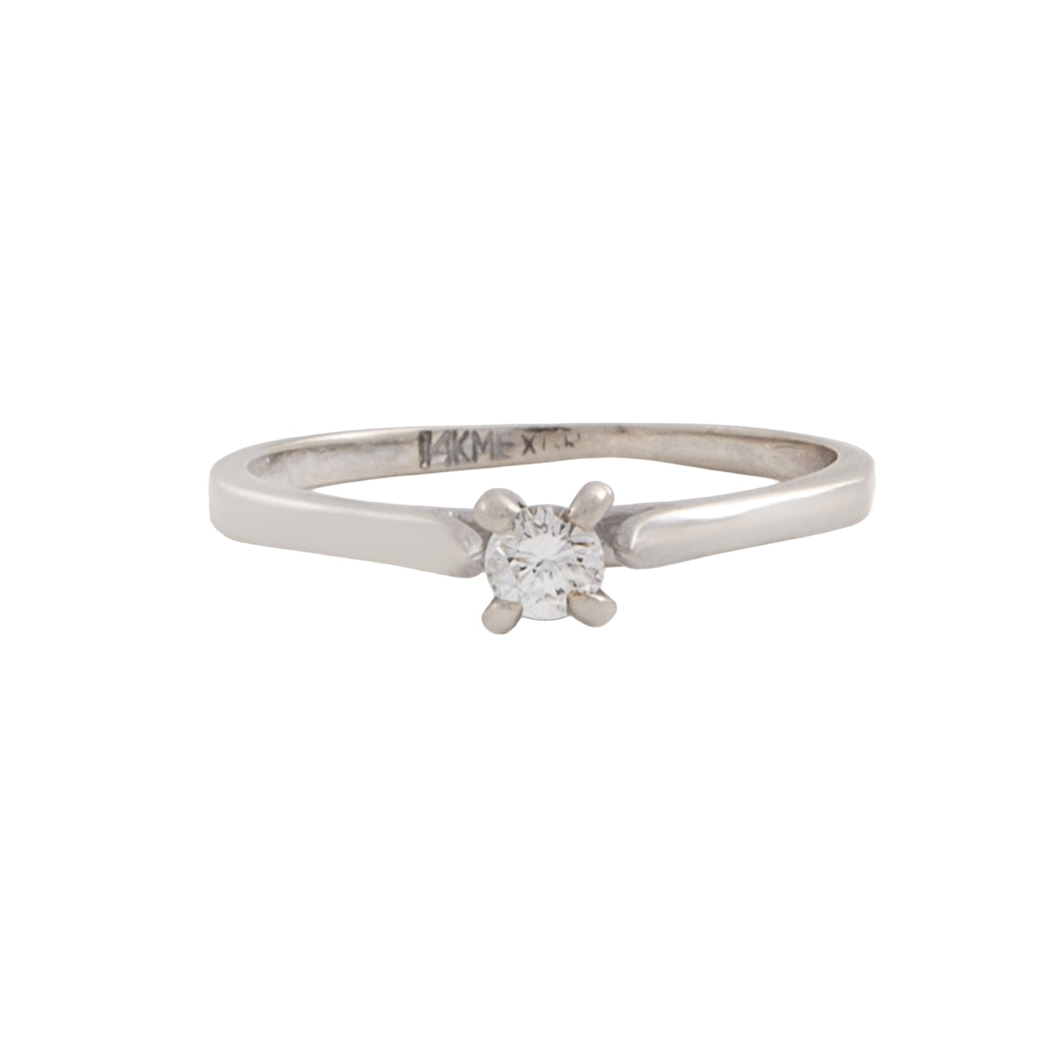 Anillo Solitario .13 CT