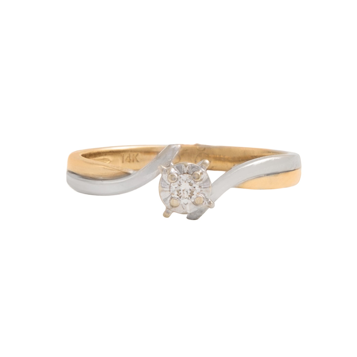 Anillo Solitario .06 CT