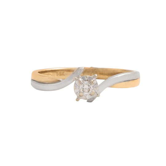 Anillo Solitario .06 CT