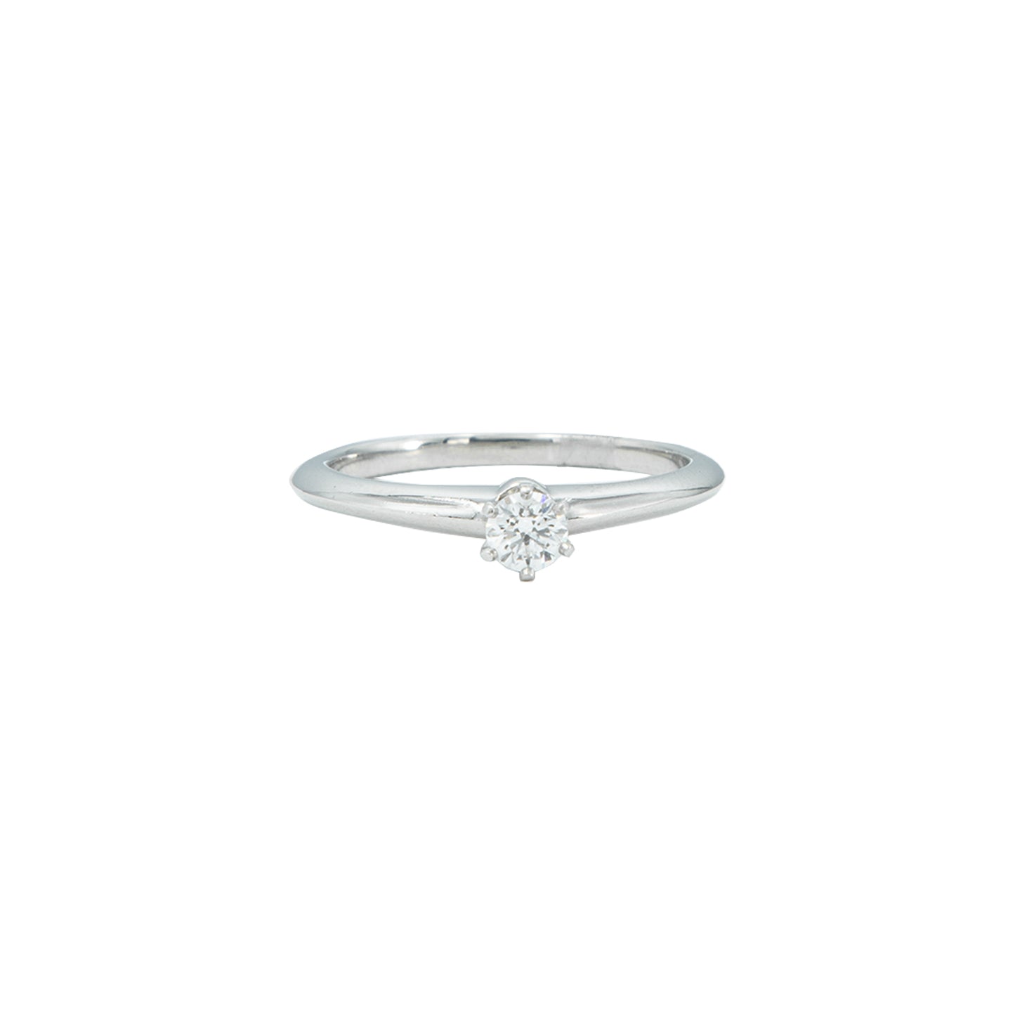 Solitario en platino .22 CT