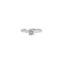 Anillo Solitario Oro Blanco .52 CT - Boutique San Agustín