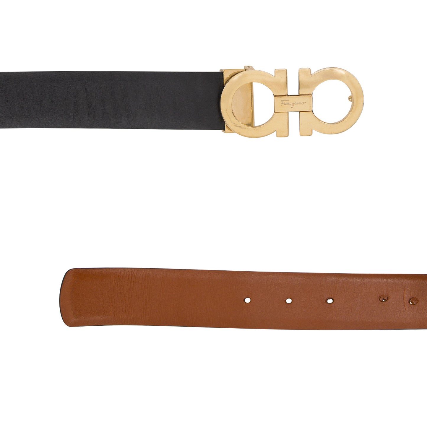 Cinturón Gancini Reversible