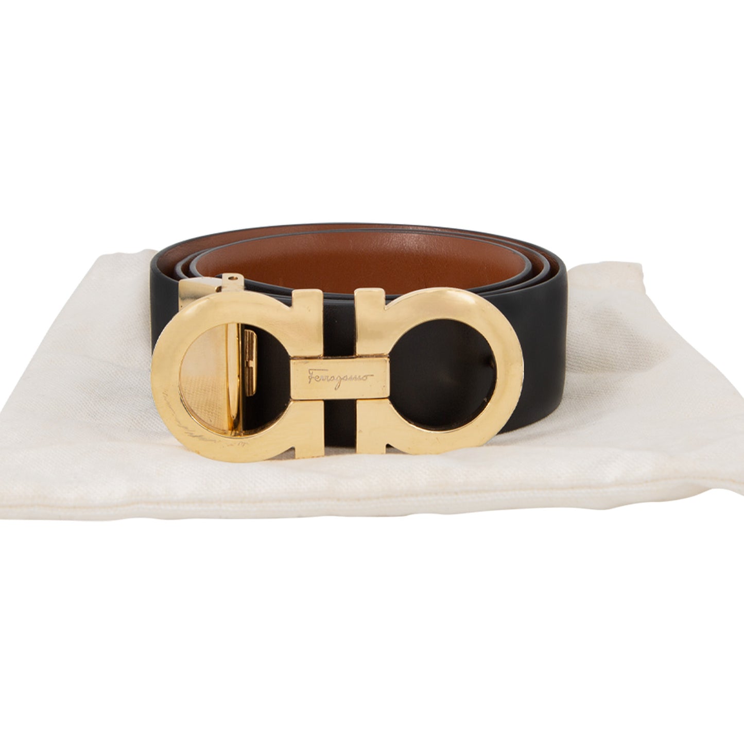 Cinturón Gancini Reversible