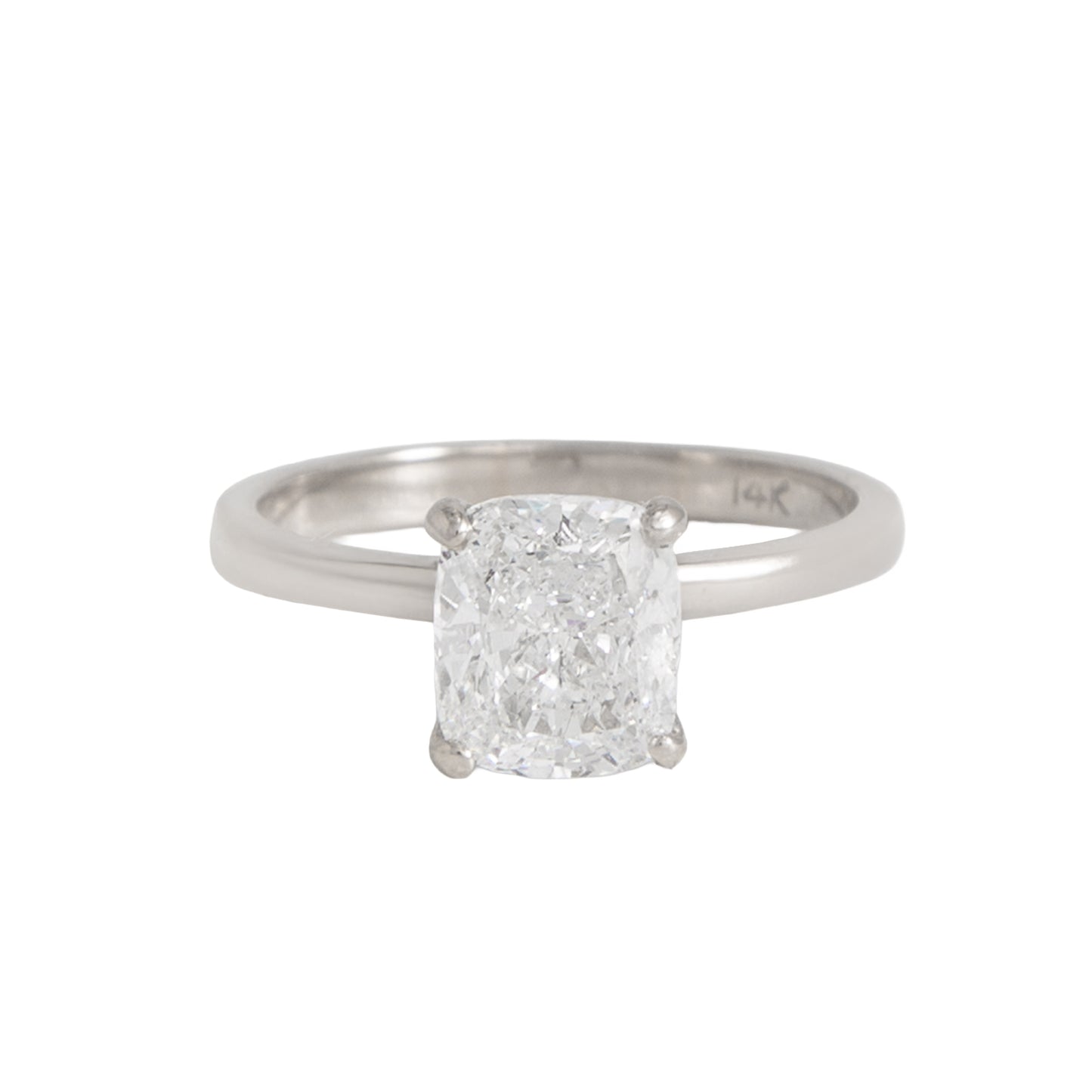 Anillo Solitario Lab Grown 2.01 CT