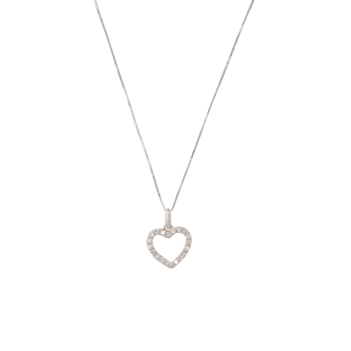 Gargantilla con Dije de Corazón 10K