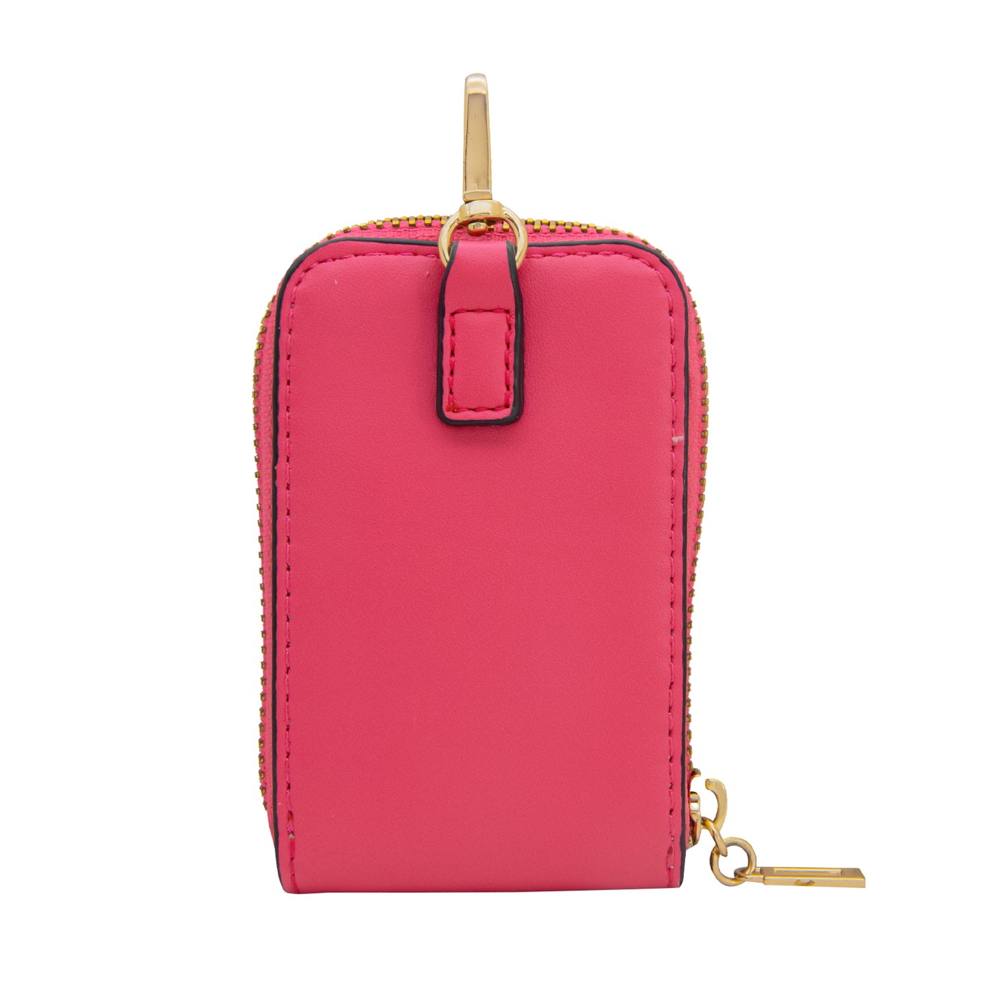 Monedero en Piel Rosa