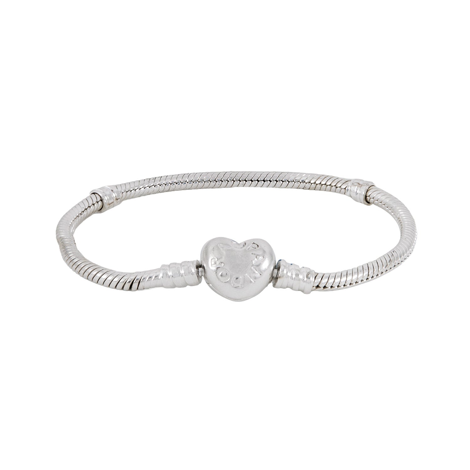Brazalete Moments con Broche Corazón 17 cm