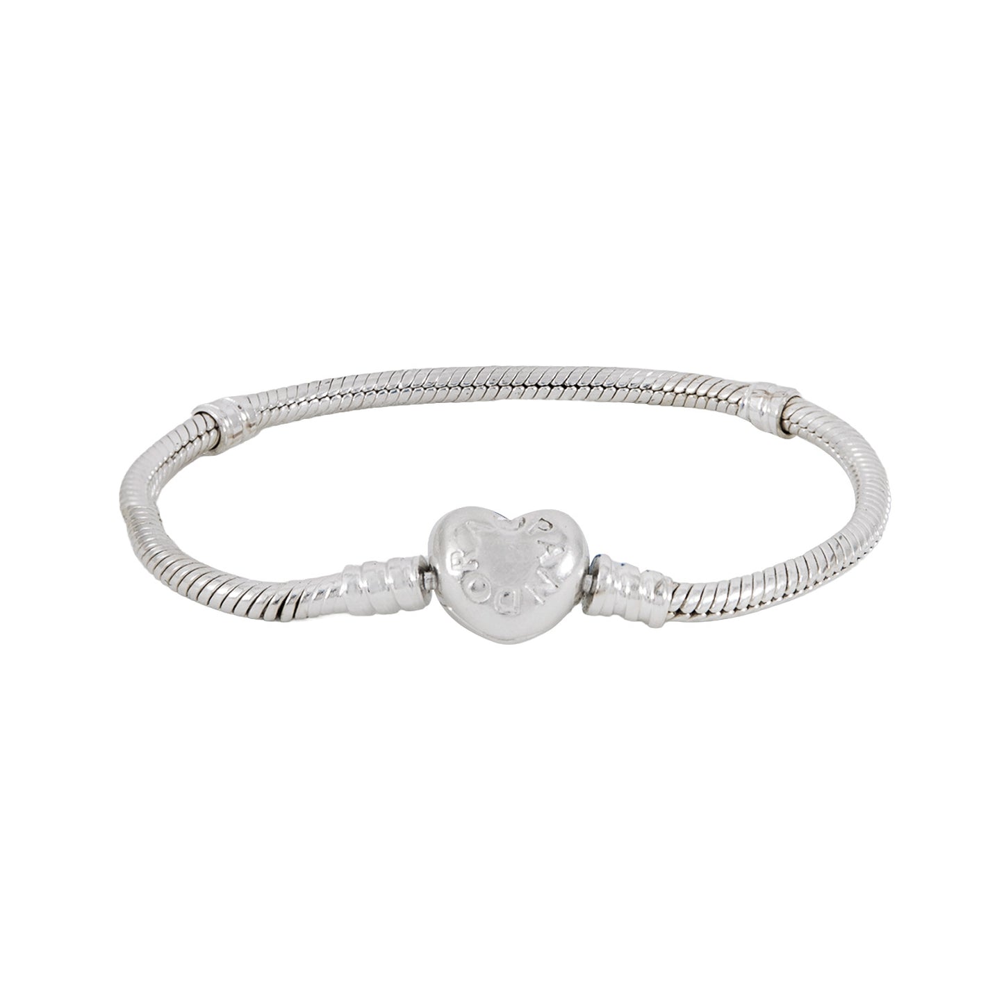 Brazalete Moments con Broche Corazón 17 cm
