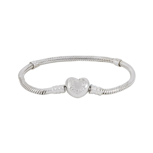 Brazalete Moments con Broche Corazón 17 cm