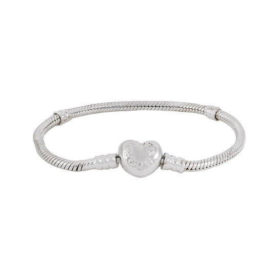 Brazalete Moments con Broche Corazón 17 cm