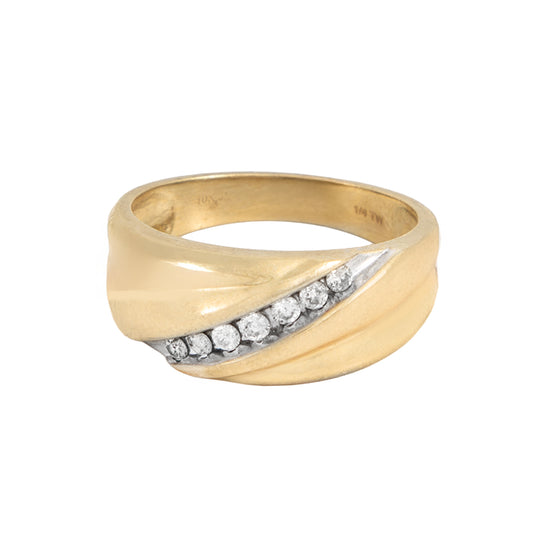 Anillo Con Diamantes