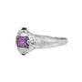 Juego de Aretes y Anillo Piedras Moradas - Boutique San Agustín