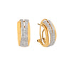 VENDIDO Aretes Oro Dos Tonos