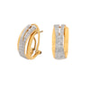 VENDIDO Aretes Oro Dos Tonos