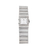 Omega Constellation Quadra en Acero con Bisel de Diamantes 15mm