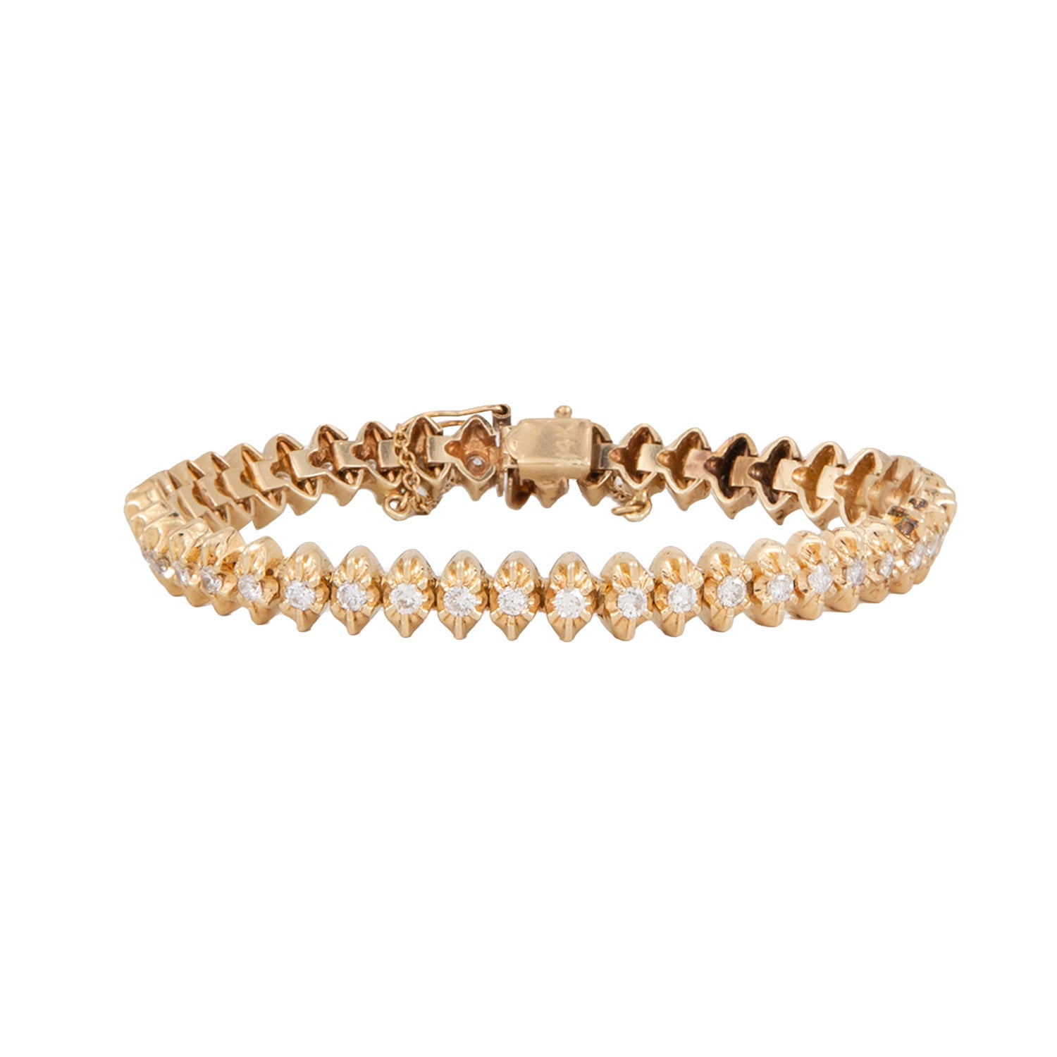 Pulsera de Oro Amarillo 14K