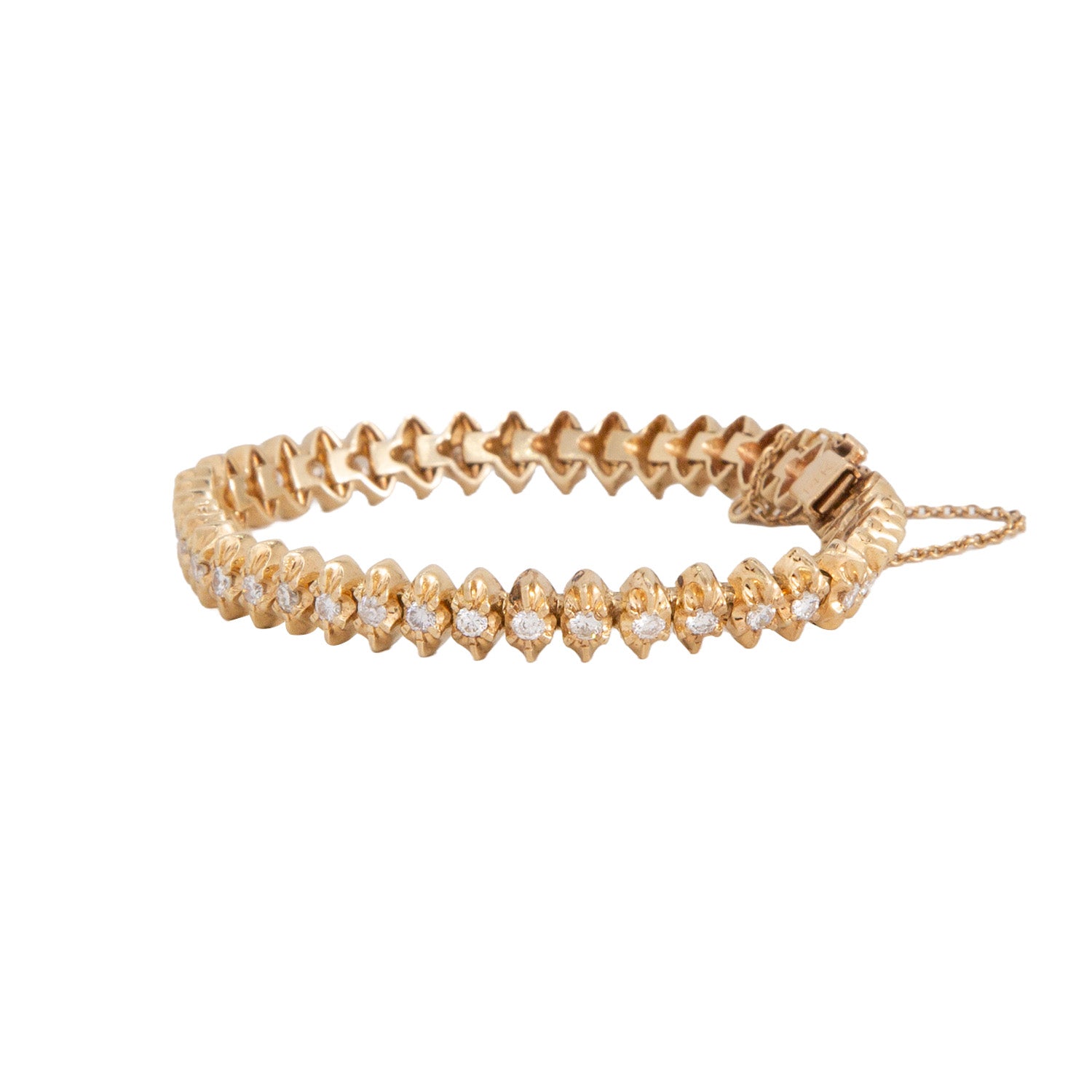 Pulsera de Oro Amarillo 14K