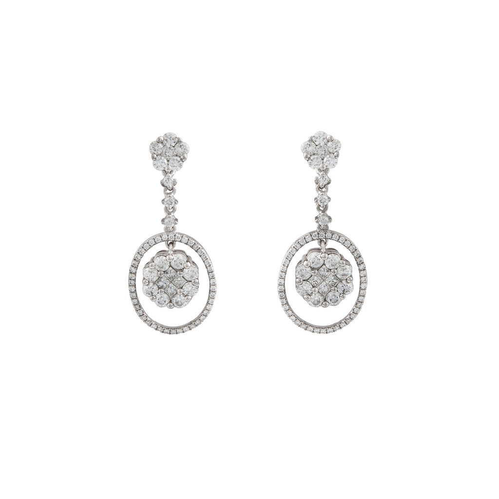 VENDIDO Aretes Diseño Flor