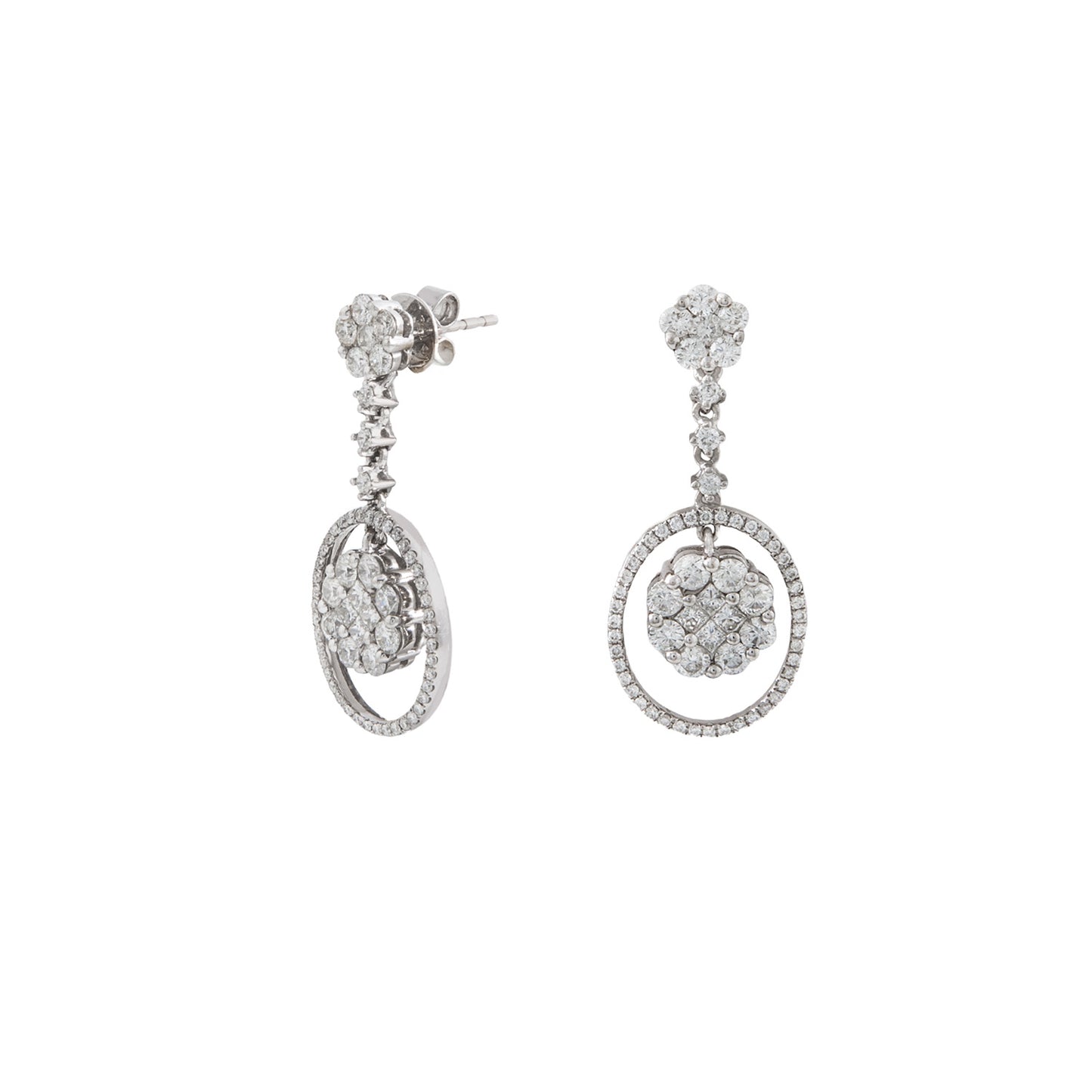 Aretes Diseño Flor