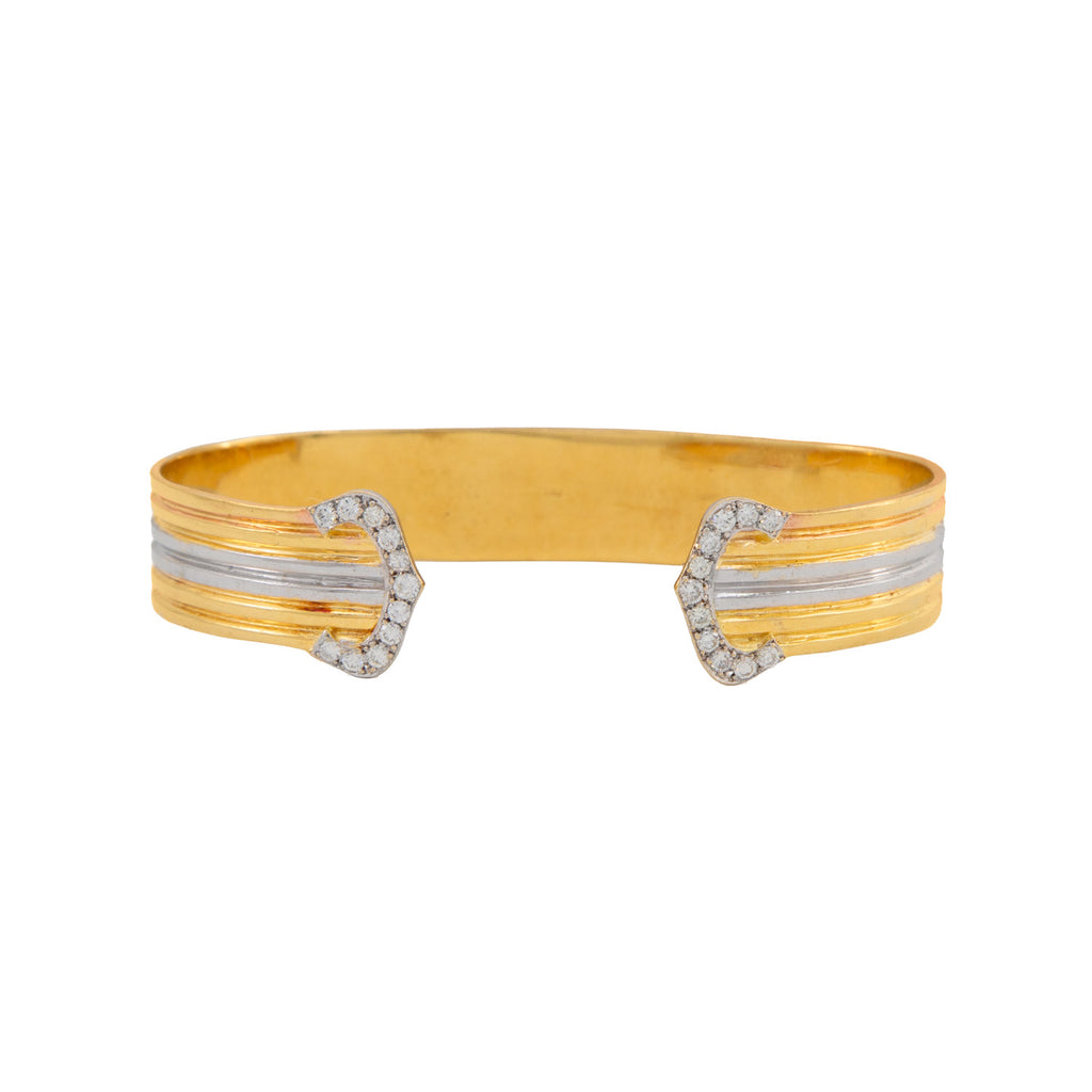 Brazalete Abierto 18k