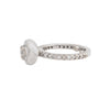 Anillo Solitario Diseño Rosa