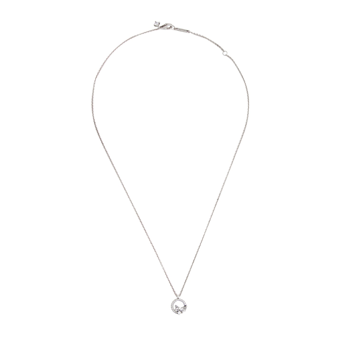 Gargantilla Racimo y Círculo Herbario Reluciente