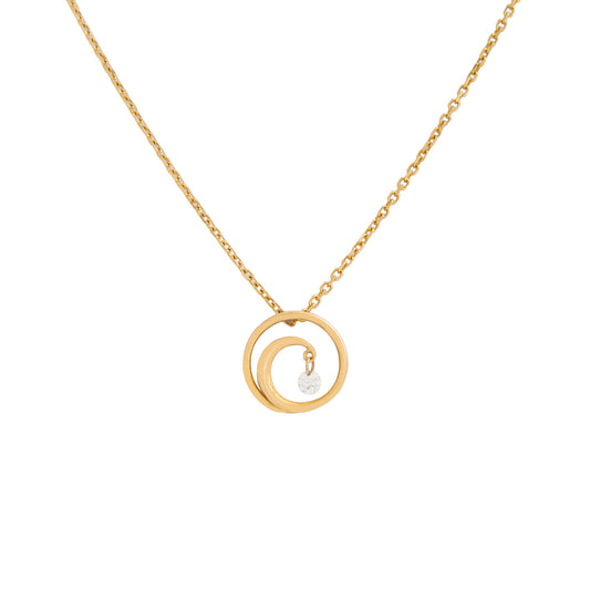 Gargantilla Espiral 14k