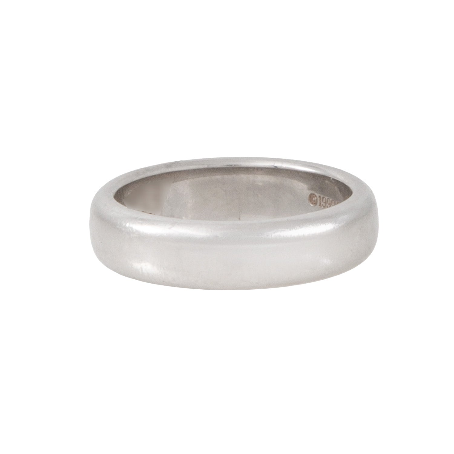 Argolla Oro Blanco 18k