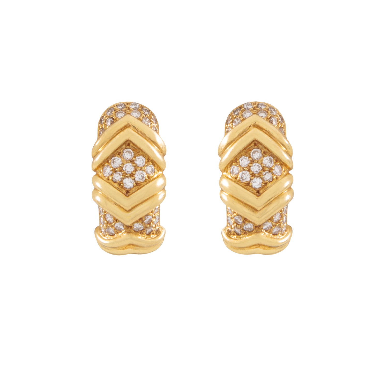 Aretes Diseño Chevrón
