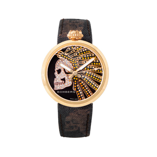 Bomberg 1968 Indian Skull 38mm