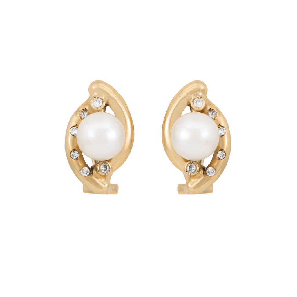 Aretes Con Perla