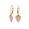 Aretes Largos Diseño Corazón