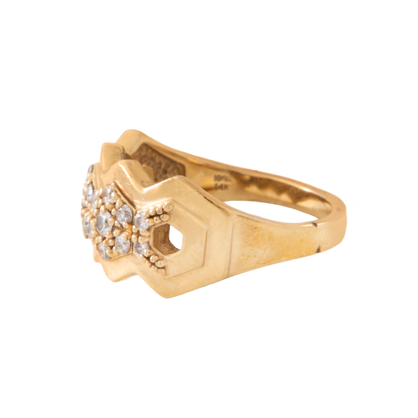 Anillo Diseño Zig Zag