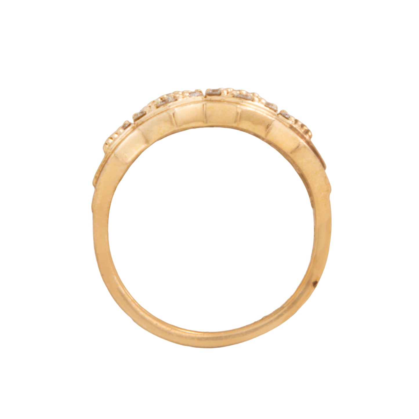 Anillo Diseño Zig Zag