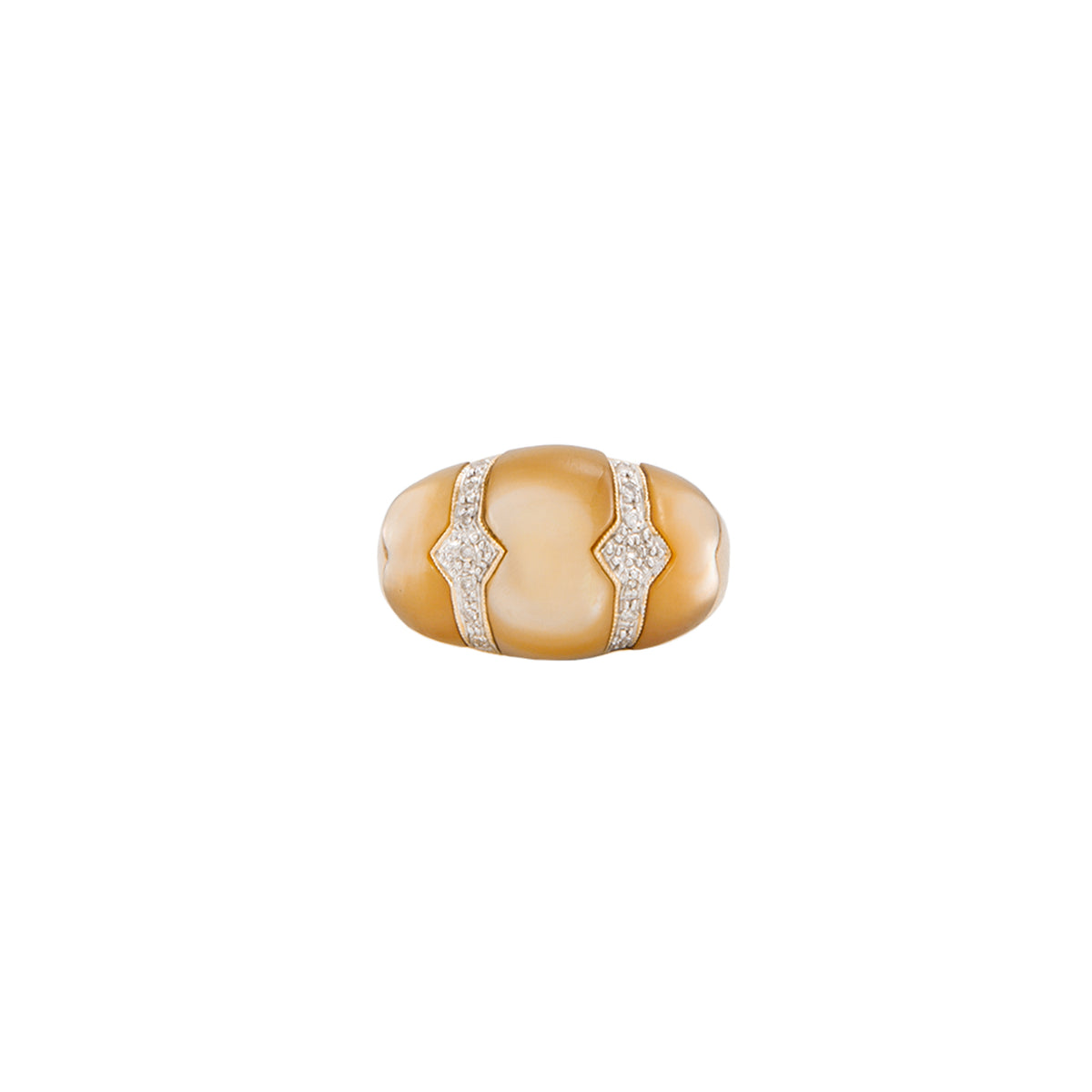 Juego de Aretes y Anillo con Concha Nácar