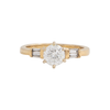 Anillo Solitario .72 CT