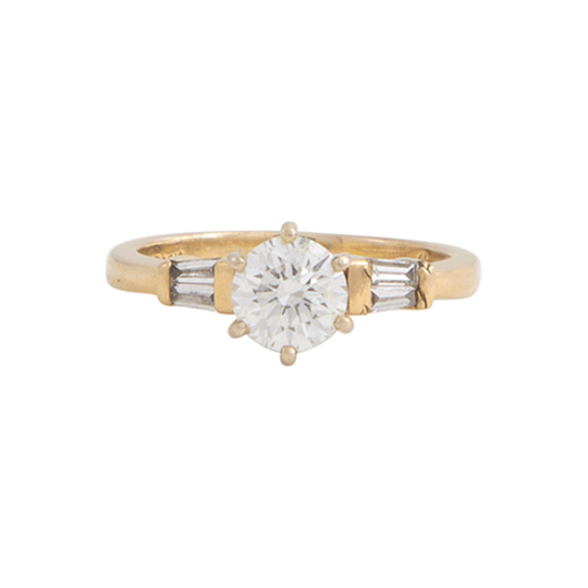 Anillo Solitario .72 CT