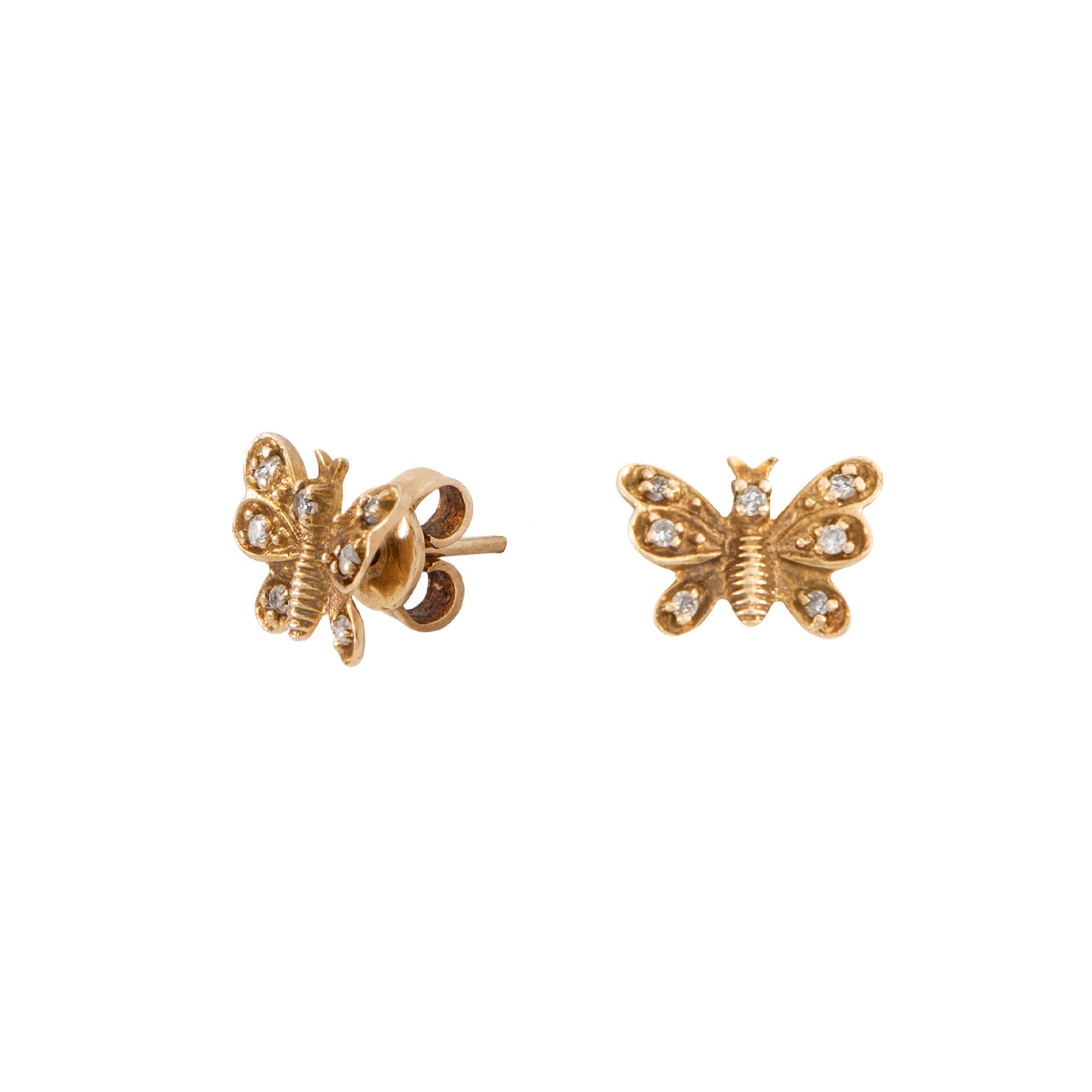 Aretes Diseño Mariposa