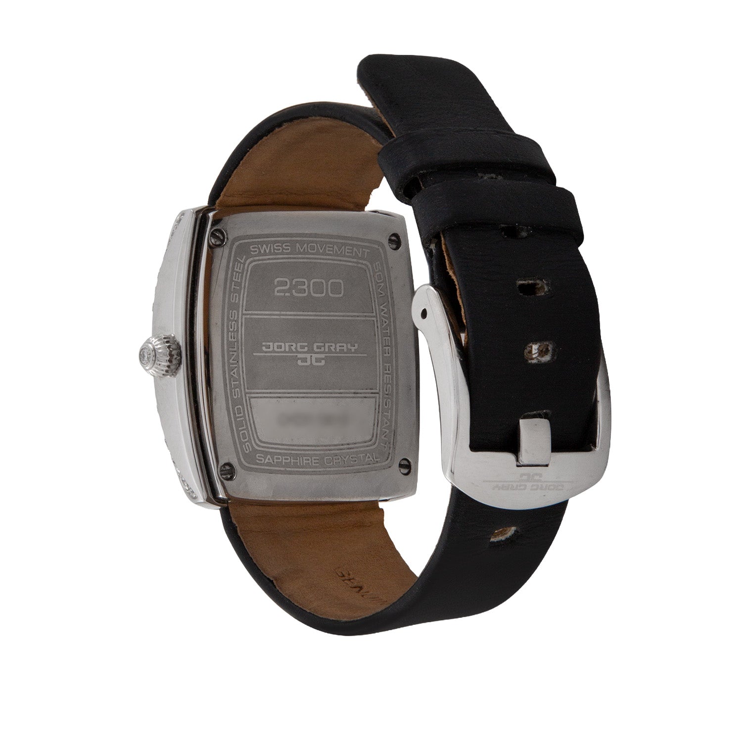 Jorg Gray Diamond Dress Watch 36mm