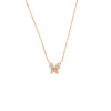 Gargantilla con Mariposa en Oro Amarillo 14K