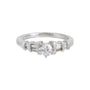 Anillo Solitario en Platino - Boutique San Agustín