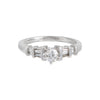 Anillo Solitario en Platino - Boutique San Agustín
