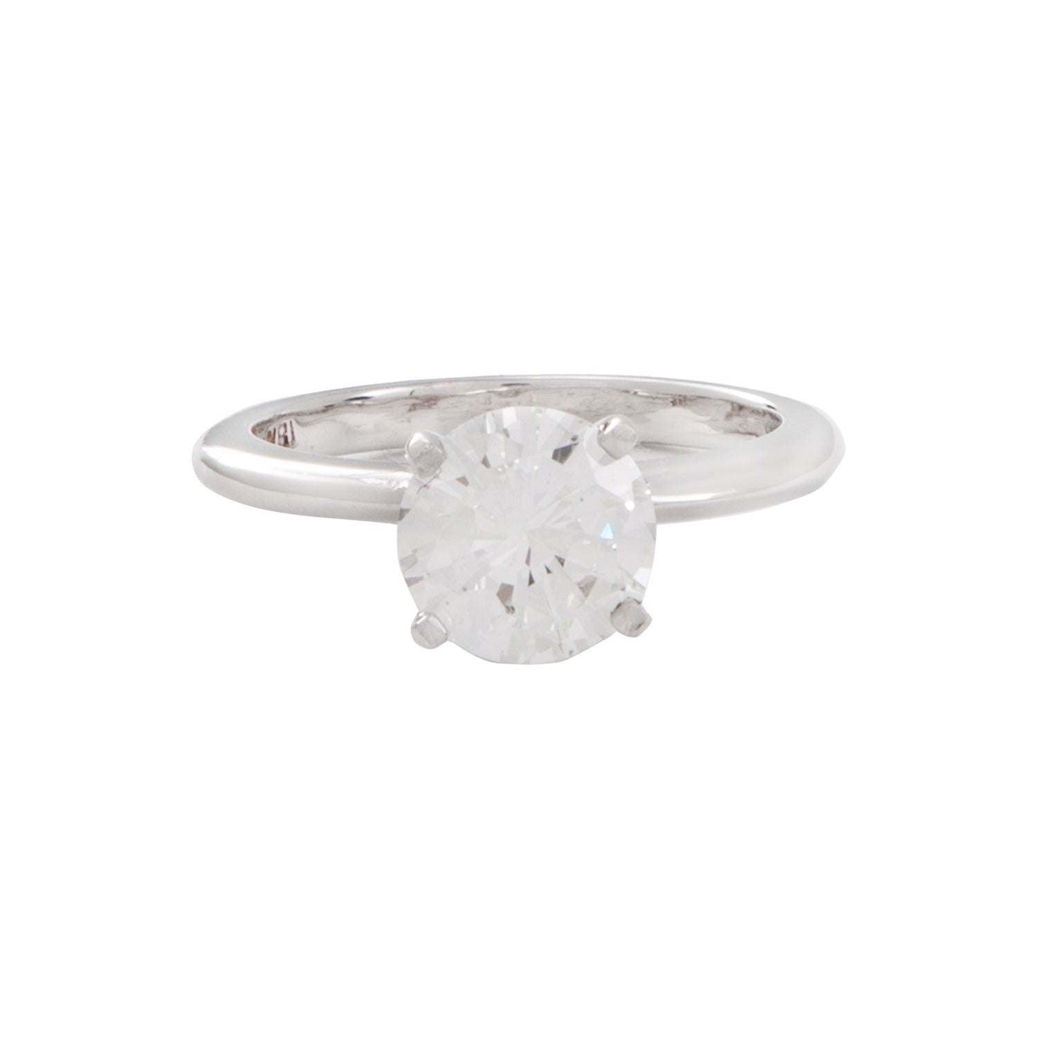 Anillo Solitario 2.10 CT, Color K - Boutique San Agustín