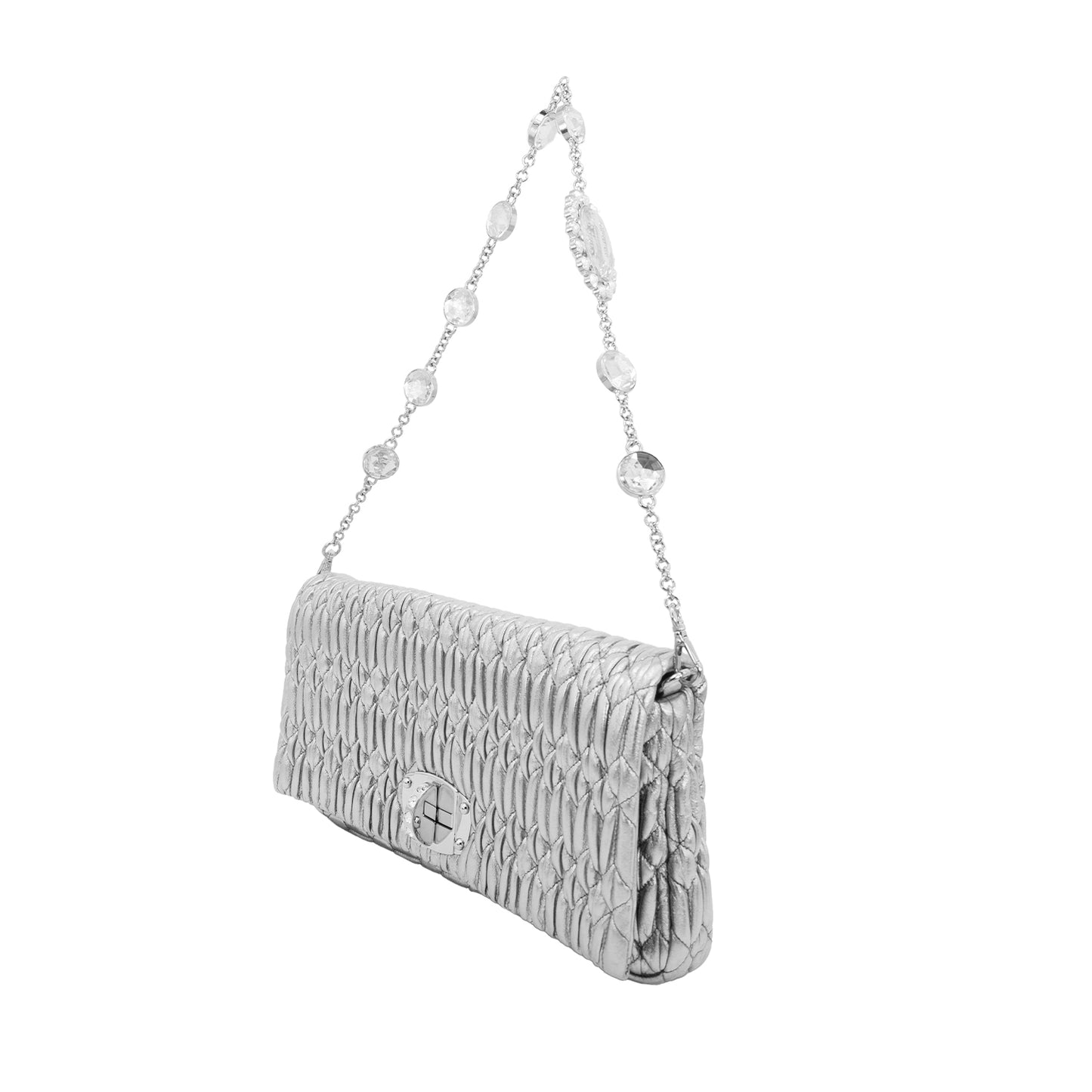 Crossbody Crystal Cloqué