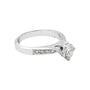 Anillo solitario con diamantes - Boutique San Agustín