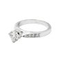 Anillo solitario con diamantes - Boutique San Agustín