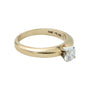 Anillo tipo solitario en oro amarillo 14k - Boutique San Agustín