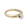 Anillo tipo solitario en oro amarillo 14k - Boutique San Agustín